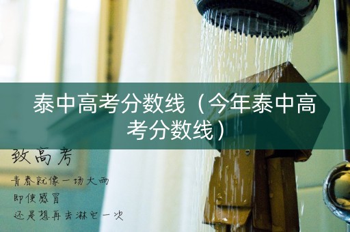 泰中高考分数线（今年泰中高考分数线）