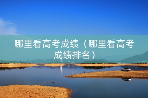 哪里看高考成绩（哪里看高考成绩排名）