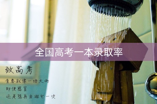 全国高考一本录取率