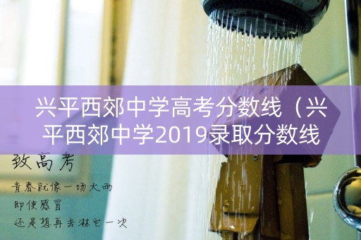 兴平西郊中学高考分数线（兴平西郊中学2019录取分数线）