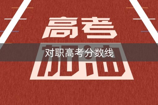 对职高考分数线