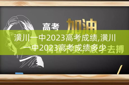 潢川一中2023高考成绩,潢川一中2023高考成绩多少