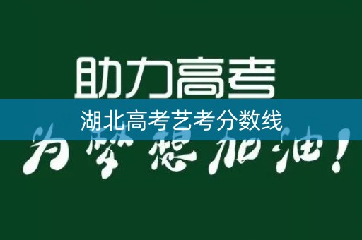 湖北高考艺考分数线
