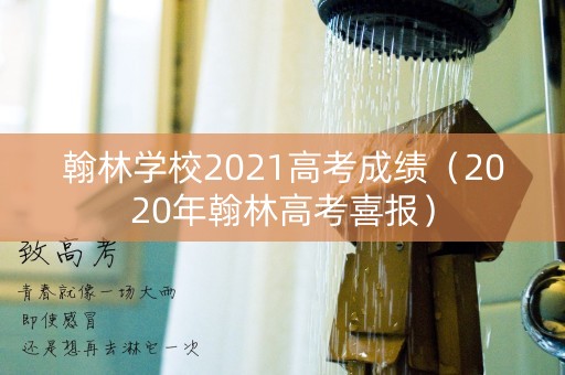 翰林学校2021高考成绩（2020年翰林高考喜报）