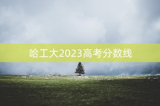 哈工大2023高考分数线
