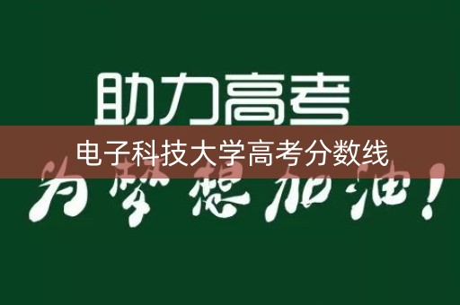 电子科技大学高考分数线