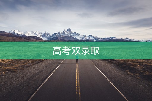 高考双录取