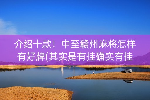 介绍十款！中至赣州麻将怎样有好牌(其实是有挂确实有挂)