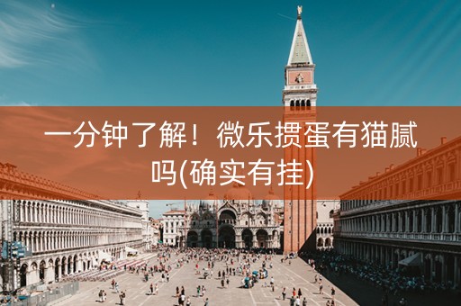 一分钟了解！微乐掼蛋有猫腻吗(确实有挂)