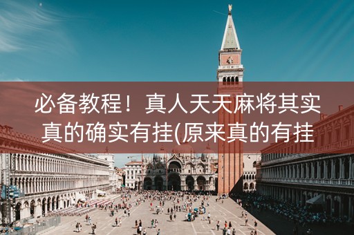 必备教程！真人天天麻将其实真的确实有挂(原来真的有挂)