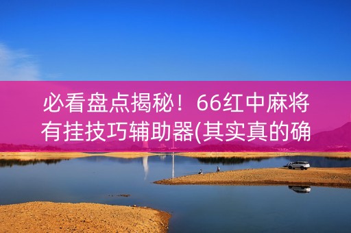 必看盘点揭秘！66红中麻将有挂技巧辅助器(其实真的确实有挂)