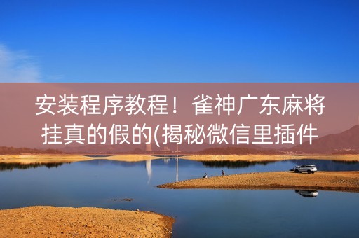 安装程序教程！雀神广东麻将挂真的假的(揭秘微信里插件免费)