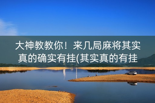 大神教教你！来几局麻将其实真的确实有挂(其实真的有挂)