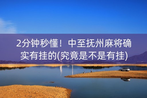2分钟秒懂！中至抚州麻将确实有挂的(究竟是不是有挂)