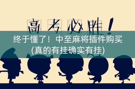 终于懂了！中至麻将插件购买(真的有挂确实有挂)