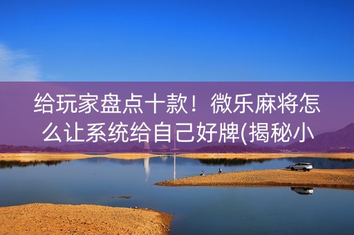 给玩家盘点十款！微乐麻将怎么让系统给自己好牌(揭秘小程序赢的秘诀)