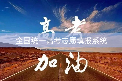 全国统一高考志愿填报系统 全国统一高考志愿填报系统