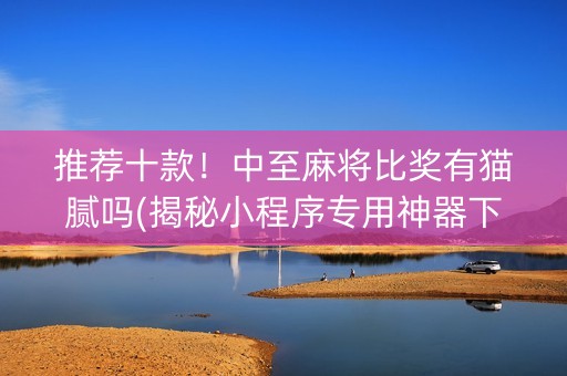 推荐十款！中至麻将比奖有猫腻吗(揭秘小程序专用神器下载)