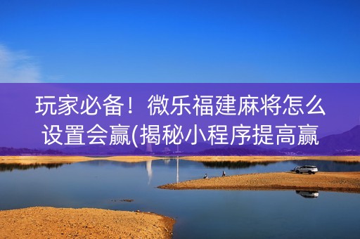 玩家必备！微乐福建麻将怎么设置会赢(揭秘小程序提高赢的概率)