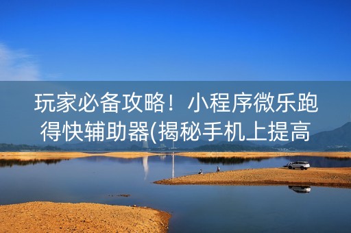 玩家必备攻略！小程序微乐跑得快辅助器(揭秘手机上提高胜率)