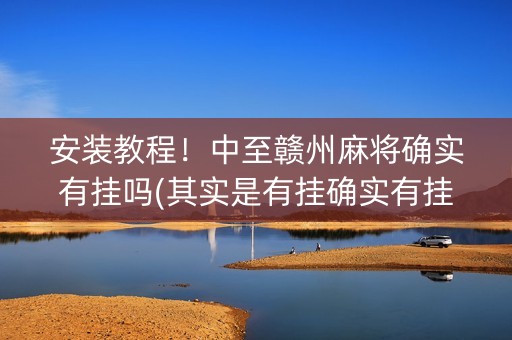 安装教程！中至赣州麻将确实有挂吗(其实是有挂确实有挂)