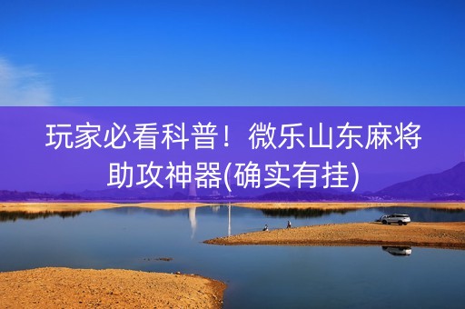 玩家必看科普！微乐山东麻将助攻神器(确实有挂)