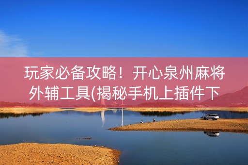 玩家必备攻略！开心泉州麻将外辅工具(揭秘手机上插件下载)
