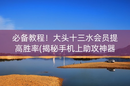 必备教程！大头十三水会员提高胜率(揭秘手机上助攻神器)