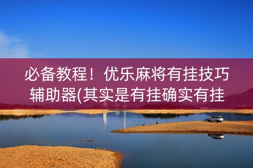 必备教程！优乐麻将有挂技巧辅助器(其实是有挂确实有挂)