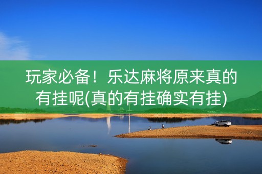 玩家必备！乐达麻将原来真的有挂呢(真的有挂确实有挂)
