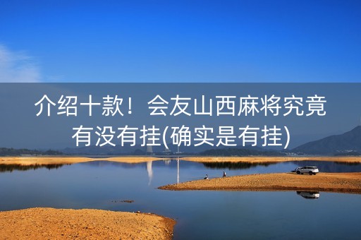 介绍十款！会友山西麻将究竟有没有挂(确实是有挂)