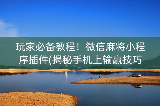 玩家必备教程！微信麻将小程序插件(揭秘手机上输赢技巧)