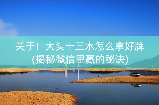 关于！大头十三水怎么拿好牌(揭秘微信里赢的秘诀)