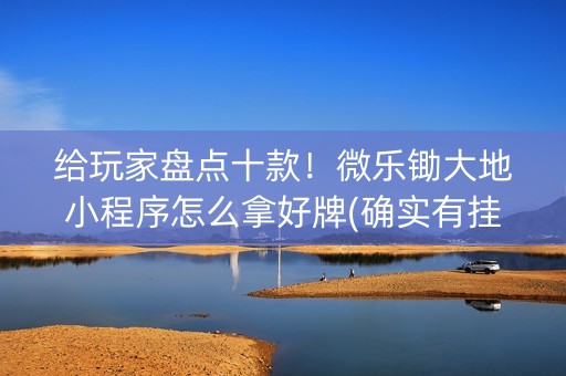 给玩家盘点十款！微乐锄大地小程序怎么拿好牌(确实有挂)