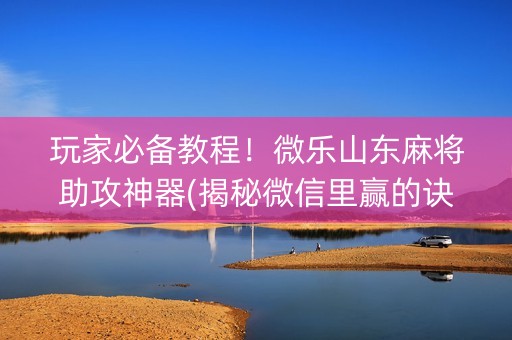 玩家必备教程！微乐山东麻将助攻神器(揭秘微信里赢的诀窍)