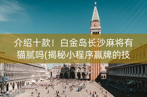 介绍十款！白金岛长沙麻将有猫腻吗(揭秘小程序赢牌的技巧)