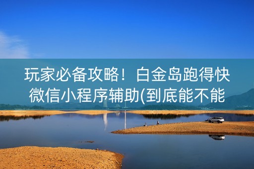 玩家必备攻略！白金岛跑得快微信小程序辅助(到底能不能开挂)