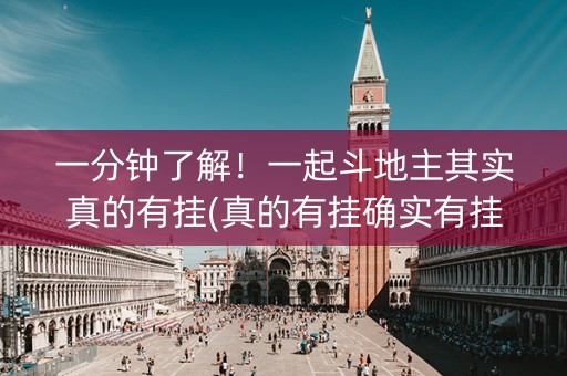 一分钟了解！一起斗地主其实真的有挂(真的有挂确实有挂)