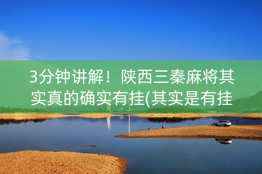 3分钟讲解！陕西三秦麻将其实真的确实有挂(其实是有挂确实有挂)