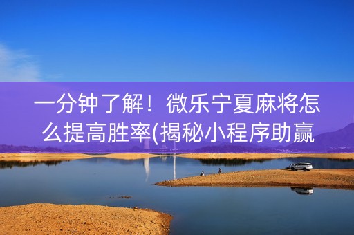 一分钟了解！微乐宁夏麻将怎么提高胜率(揭秘小程序助赢软件)