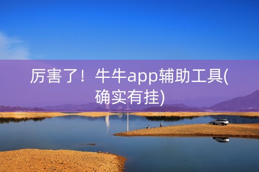 厉害了！牛牛app辅助工具(确实有挂)