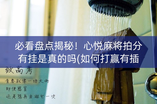 必看盘点揭秘！心悦麻将拍分有挂是真的吗(如何打赢有插件吗)