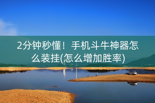 2分钟秒懂！手机斗牛神器怎么装挂(怎么增加胜率)