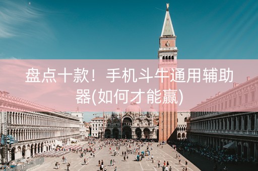 盘点十款！手机斗牛通用辅助器(如何才能赢)