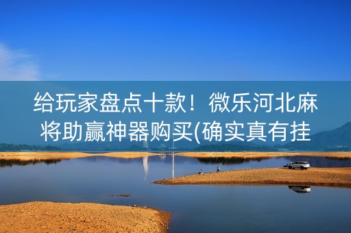 给玩家盘点十款！微乐河北麻将助赢神器购买(确实真有挂)