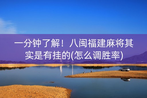 一分钟了解！八闽福建麻将其实是有挂的(怎么调胜率)