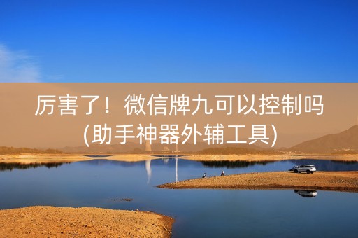厉害了！微信牌九可以控制吗(助手神器外辅工具)