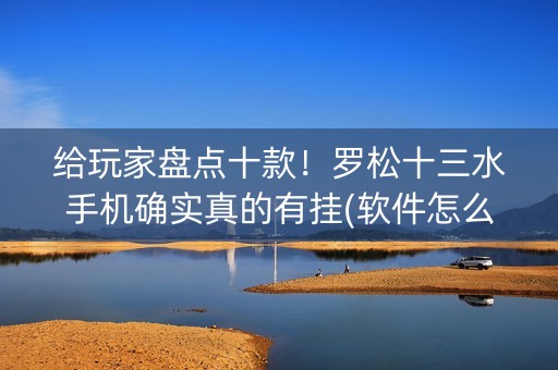 给玩家盘点十款！罗松十三水手机确实真的有挂(软件怎么打赢)