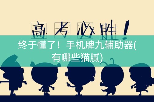 终于懂了！手机牌九辅助器(有哪些猫腻)