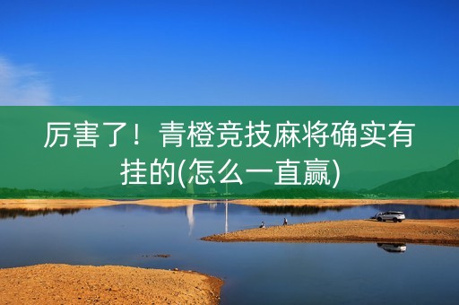 厉害了！青橙竞技麻将确实有挂的(怎么一直赢)